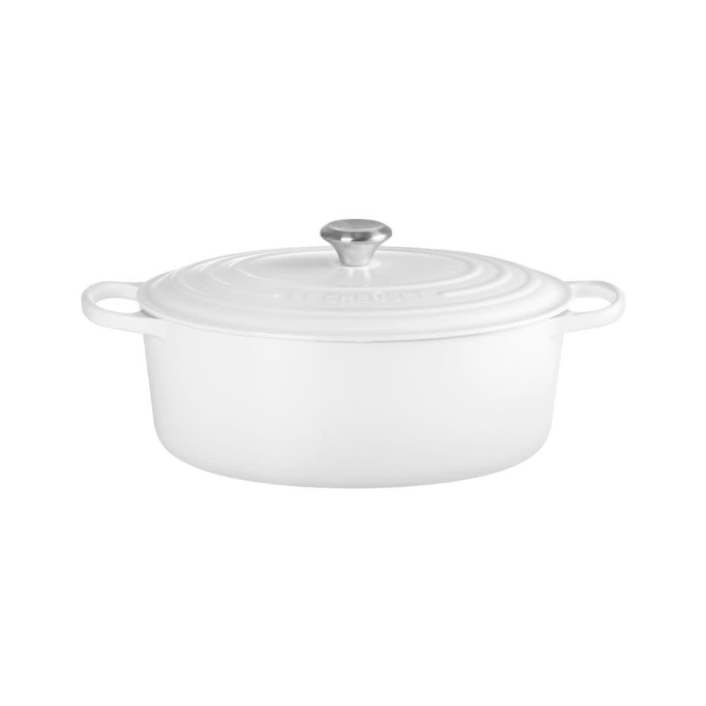 Signature Oval Dutch Oven - White - 8 qt | Le Creuset