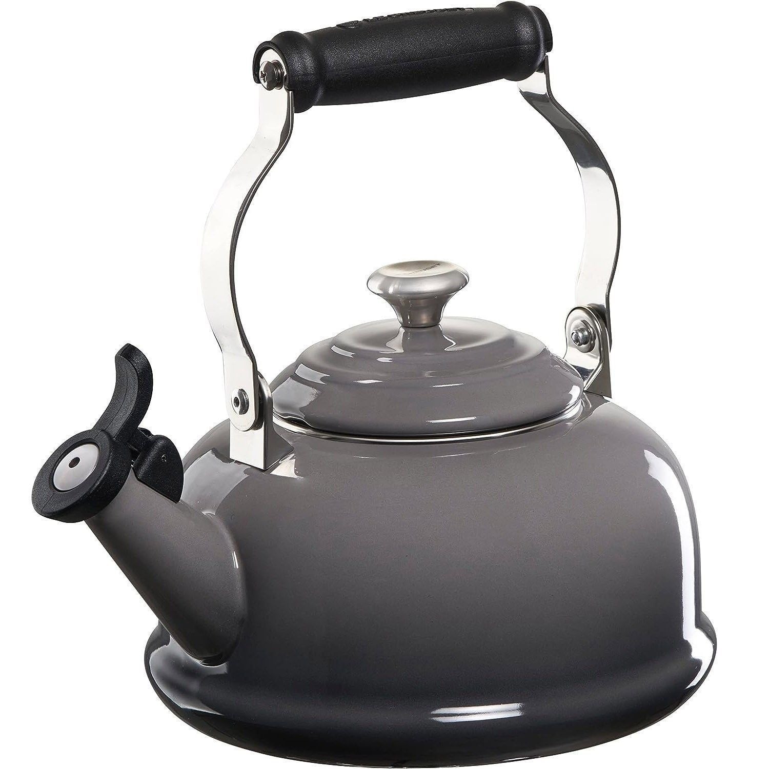 Whistling Kettle - Oyster w/ SS Knob - 1.7 qt | Le Creuset