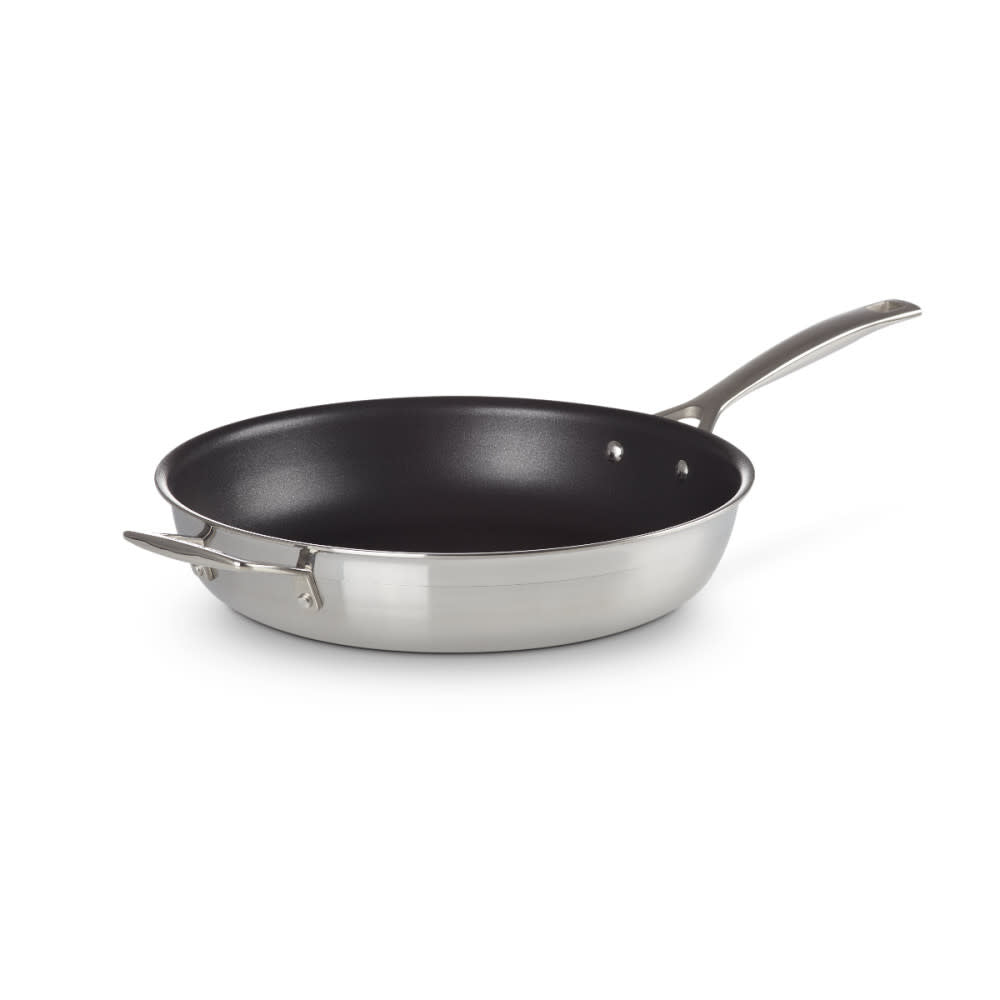 Classic Stainless Steel NS Fry Pan - 12" | Le Creuset