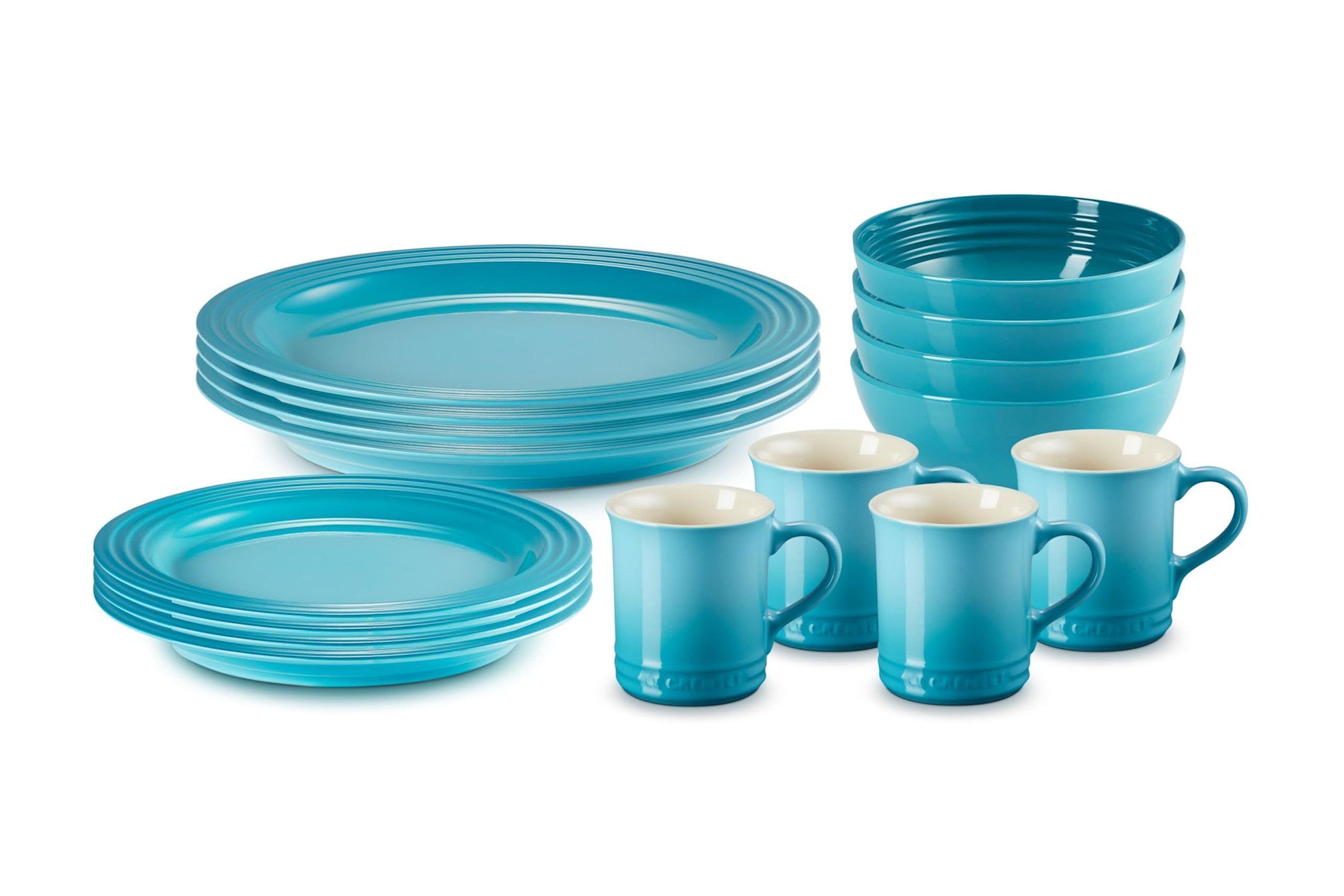 16PC Dinnerware Set - Caribbean | Le Creuset
