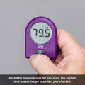 SPOT - Fridge & Everywhere Thermometer, Purple