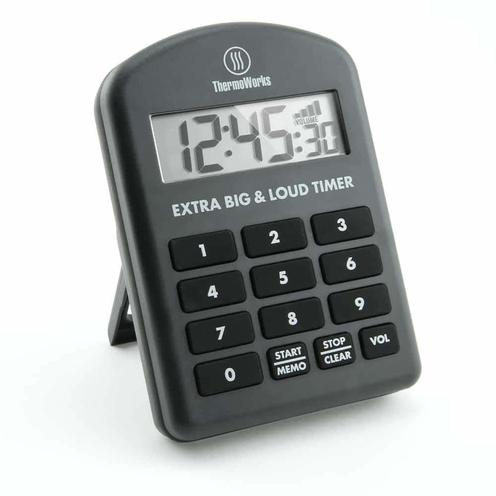 Extra Big & Loud Timer, Charcoal