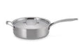 Essential Stainless Steel Saute Pan Ss Lid 4.5 Qt | Le Creuset