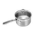 Induction 21 Steel Ceramic Coated Saucepan with Lid (2 Qt.) | Chantal
