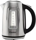 Chantal 1.8 QT Jupiter Electric Kettle, Stainless Steel, Silver | Chantal