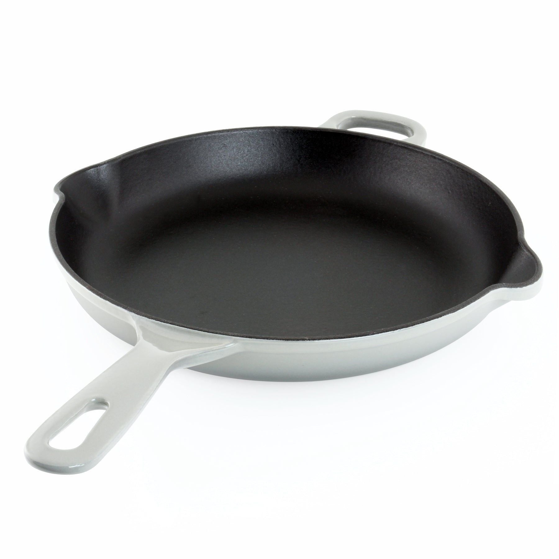 Cast Iron Skillet (10 In.) - Ombre Fade Grey | Chantal