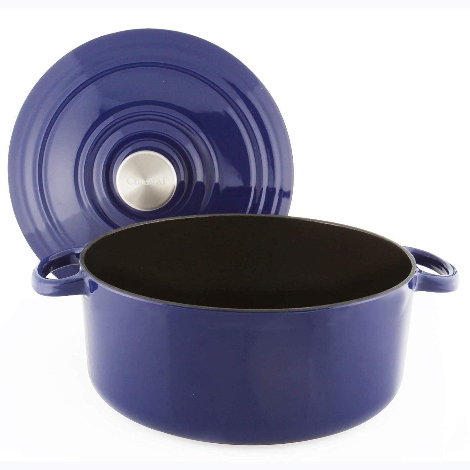 Cast Iron Dutch Oven (5 Qt.) - Cobalt Blue | Chantal
