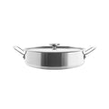 3.Clad Sauteuse Tri-ply Polished (5 Qt.) | Chantal