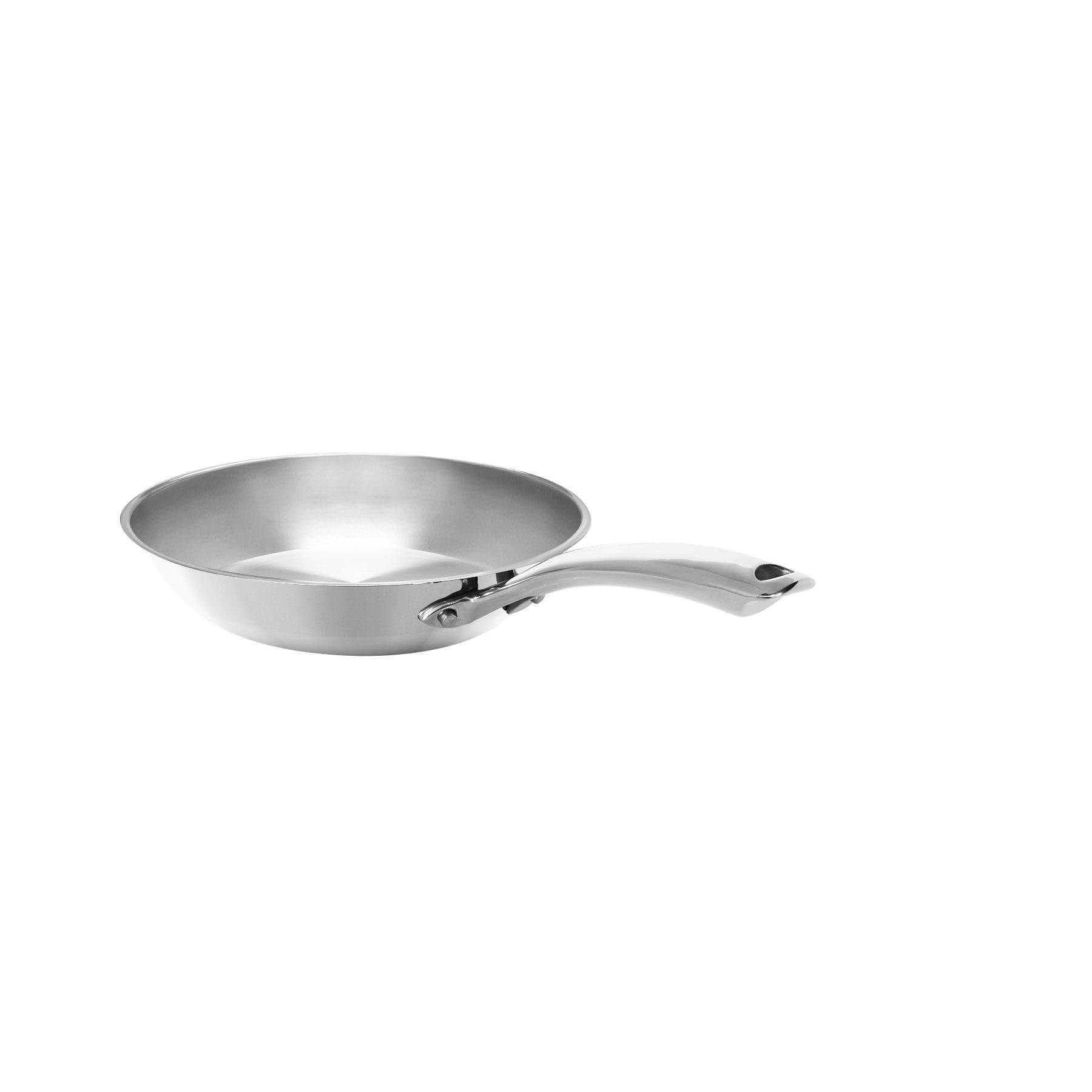 3.Clad Fry pan Tri-ply Polished (8 In.) | Chantal