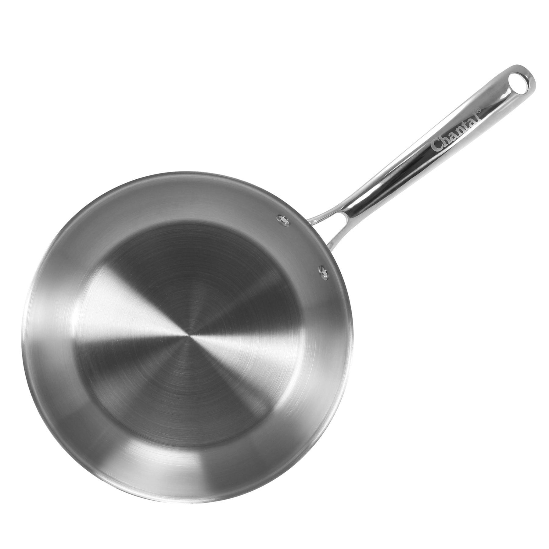 3.Clad Fry pan Tri-ply Polished (10 In.) | Chantal