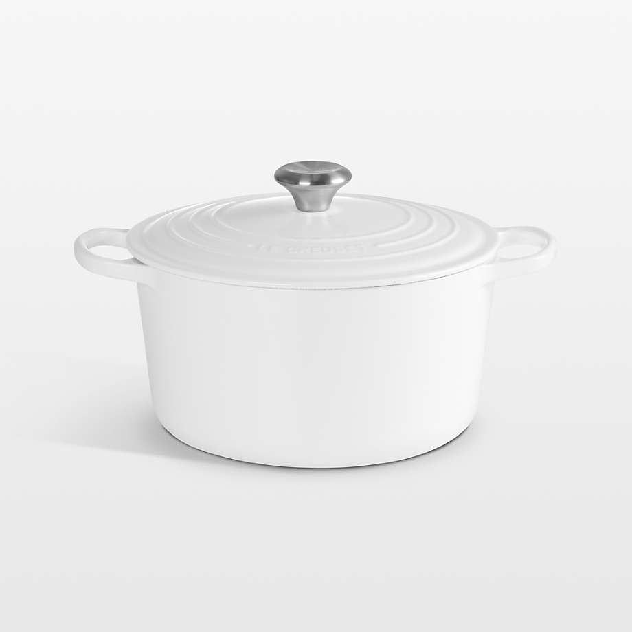 Signature Deep Round Oven, White - 6.5 qt. | Le Creuset