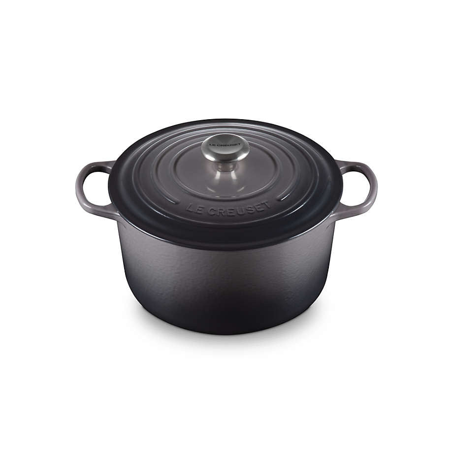 Signature Deep Round Oven, Oyster - 6.5 qt. | Le Creuset