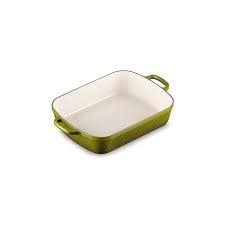 Signature Rectangular Roaster - Olive - 5.25 qt. (11.7" x 16.8”) | Le Creuset