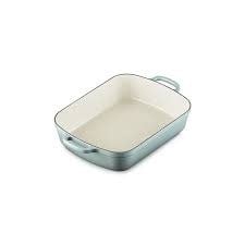 Signature Rectangular Roaster - Sea Salt - 5.25 qt. (11.7" x 16.8”) | Le Creuset