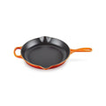 11.75" Signature Iron Handle Skillet - Flame - 3/8 qt | Le Creuset