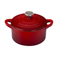 1/3 qt. Mini Cocotte with Stainless Steel Knob - Cerise | Le Creuset