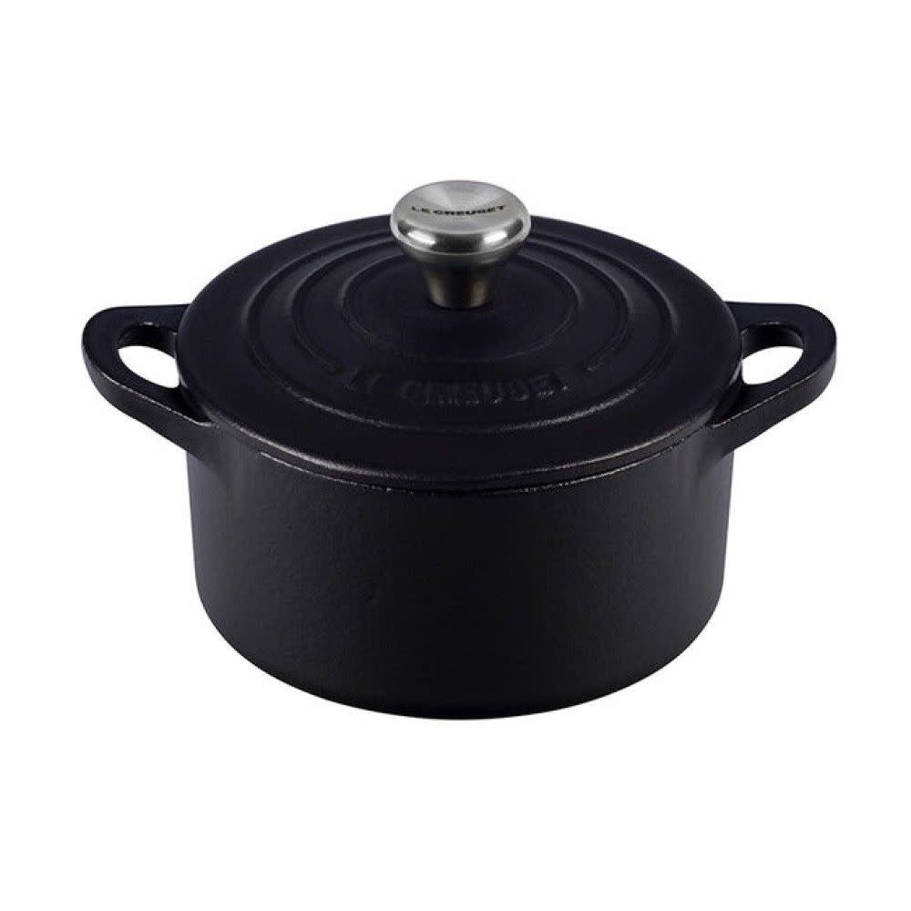 1/3 qt. Mini Cocotte with Stainless Steel Knob - Licorice | Le Creuset