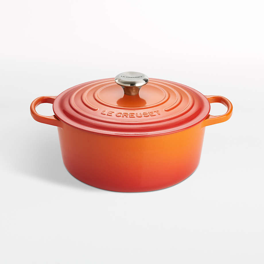 Signature Round Dutch Oven - Flame - 5.5 qt | Le Creuset
