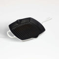 10.25" Signature Square Skillet Grill - White - 10.25" | Le Creuset