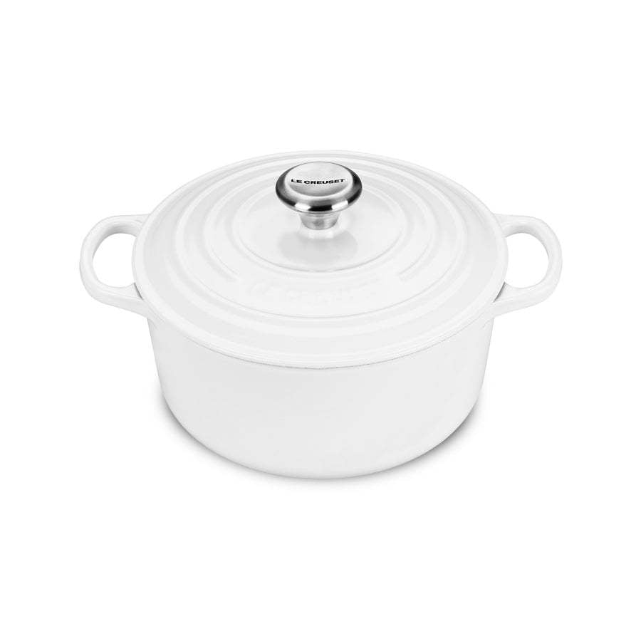Signature Round Dutch Oven - White - 4.5 qt | Le Creuset