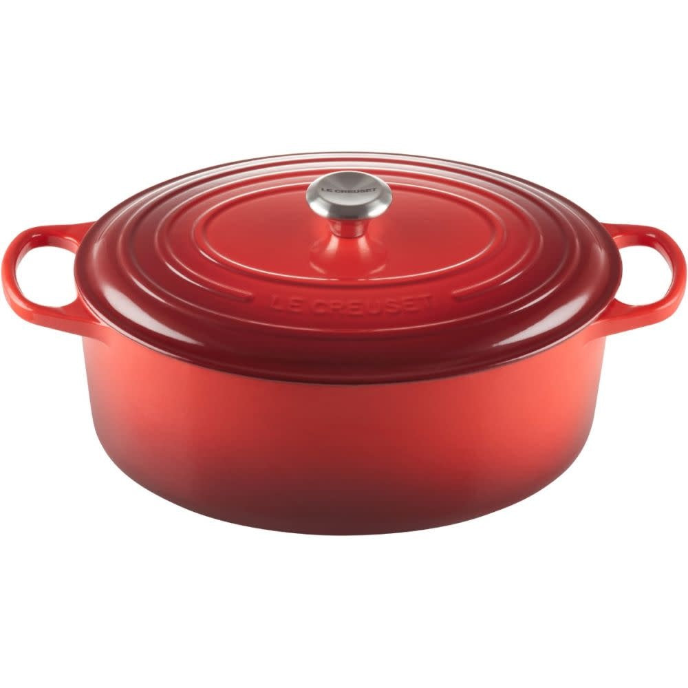 Signature Oval Dutch Oven - Cerise - 9.5 qt | Le Creuset