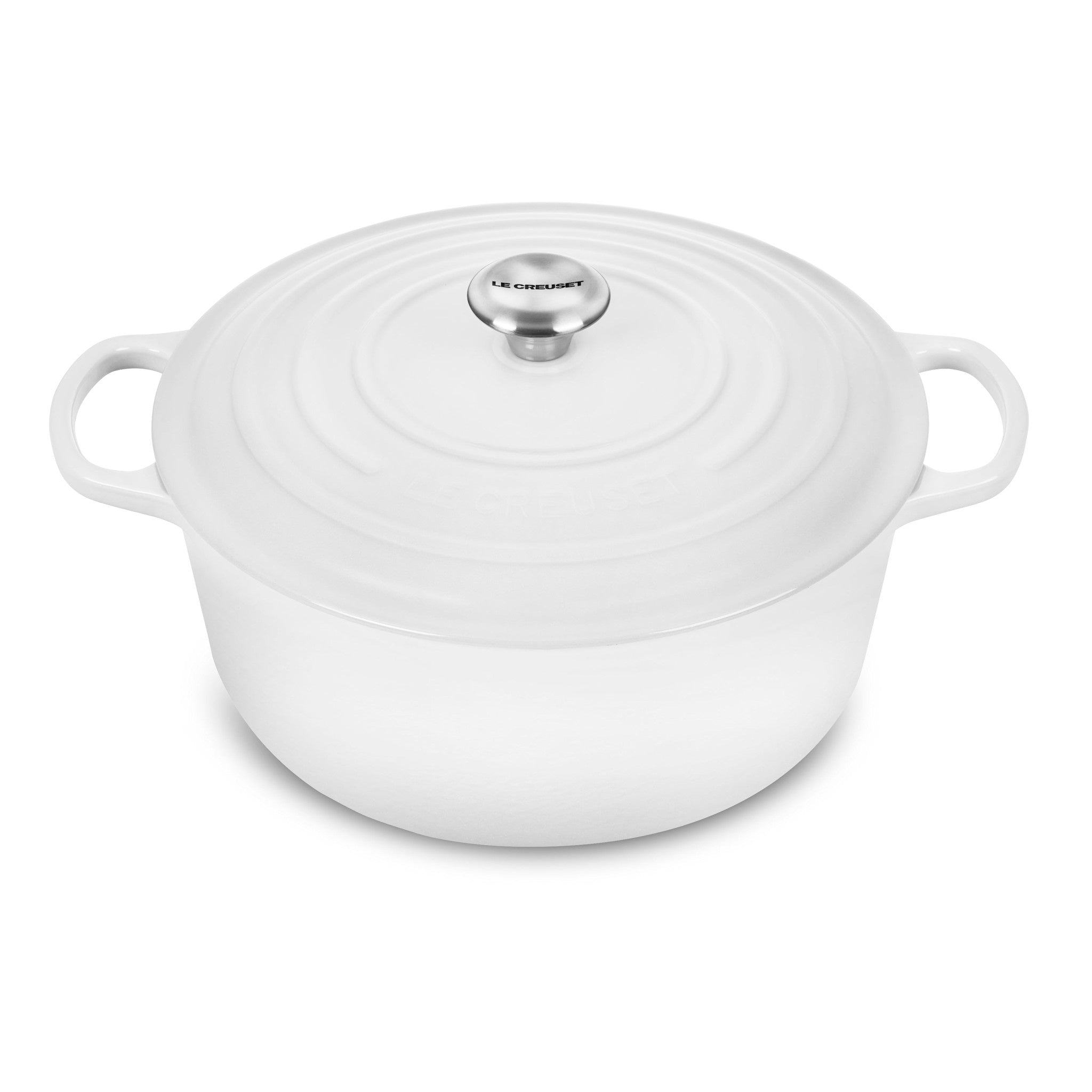 Signature Round Dutch Oven - White - 9 qt | Le Creuset