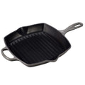 10.25" Signature Square Skillet Grill - Oyster - 10.25" | Le Creuset