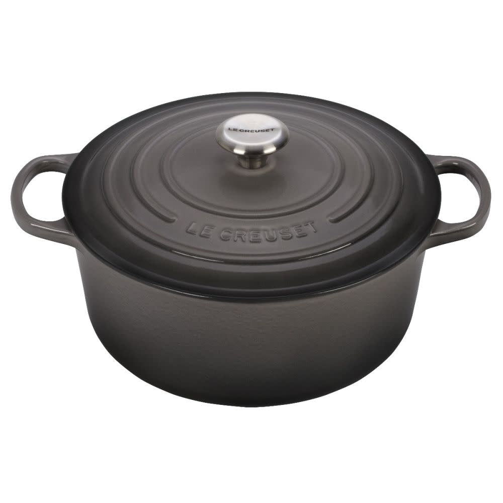 Signature Round Dutch Oven - Oyster - 7.25 qt | Le Creuset