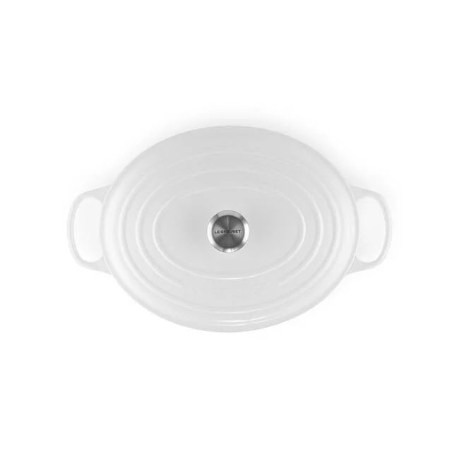 Signature Oval Dutch Oven - White - 9.5 qt | Le Creuset