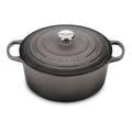 Signature Round Dutch Oven - Oyster - 9 qt | Le Creuset