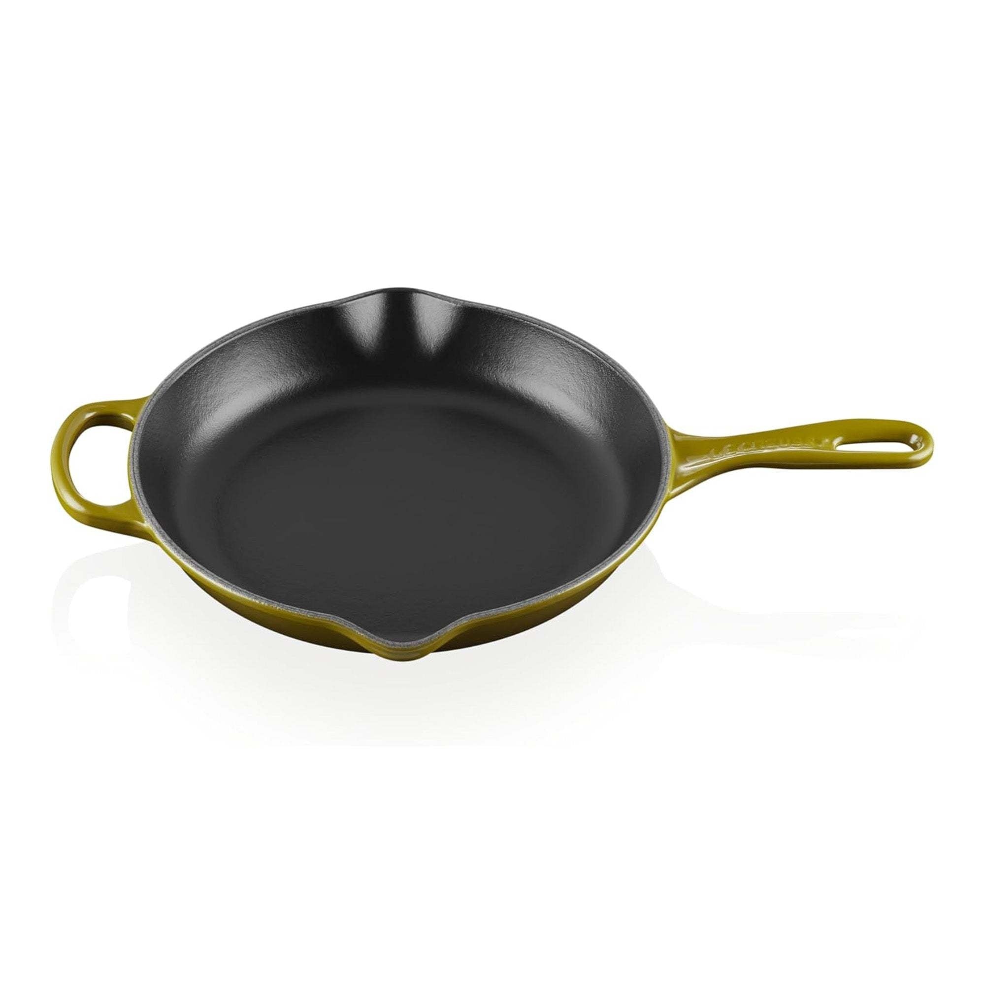 10.25" Signature Iron Handle Skillet - Olive - 3/4 qt | Le Creuset