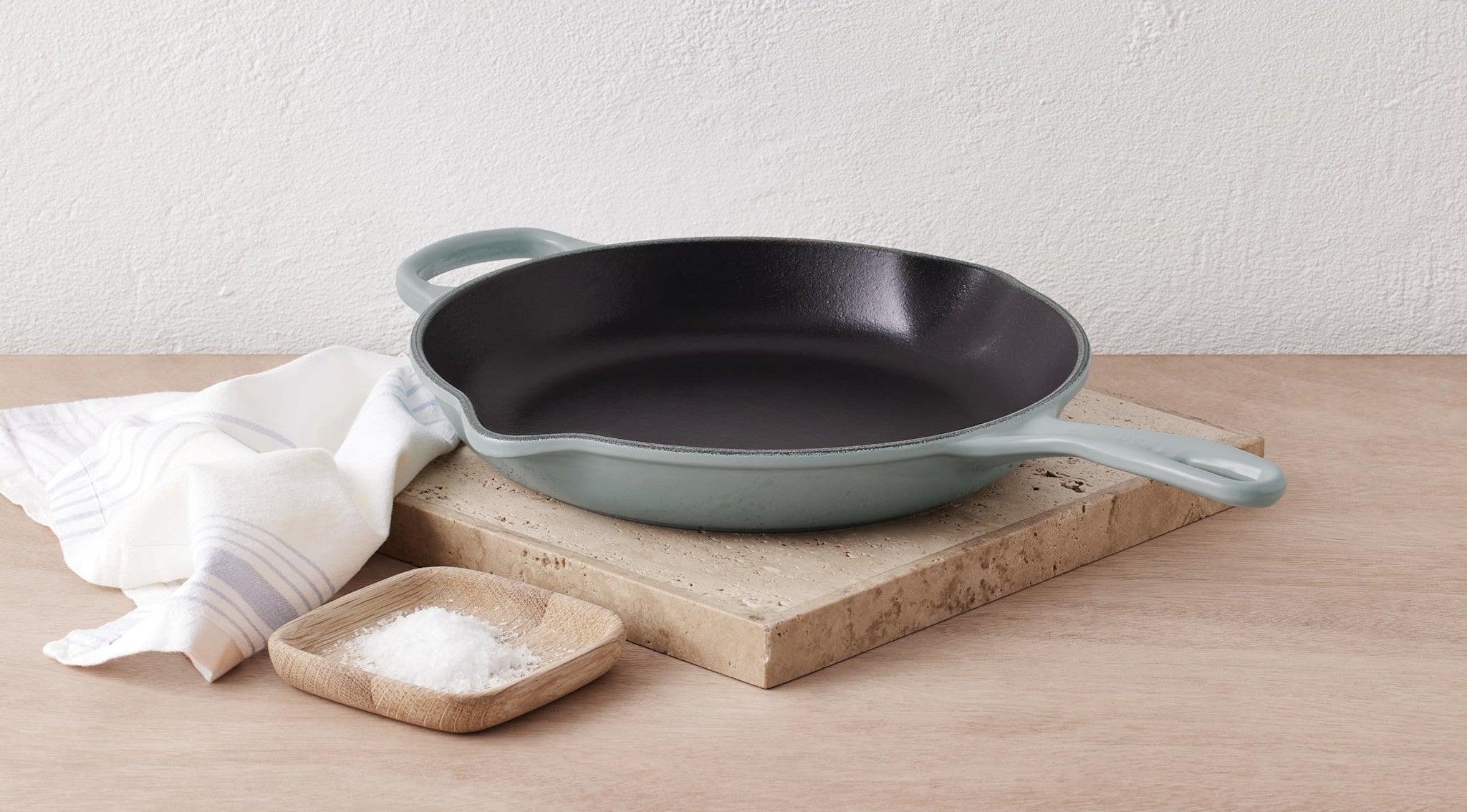 11.75" Signature Iron Handle Skillet - Sea Salt - 3/8 qt | Le Creuset