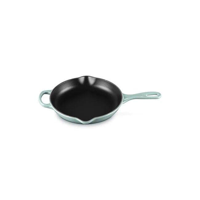 9" Signature Iron Handle Skillet - Sea Salt - 3/8 qt | Le Creuset