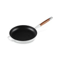 Signature Round Fry Pan 10.25 In Wood Handle White | Le Creuset
