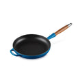 Signature Round Fry Pan 10.25 In Wood Handle Marseille | Le Creuset