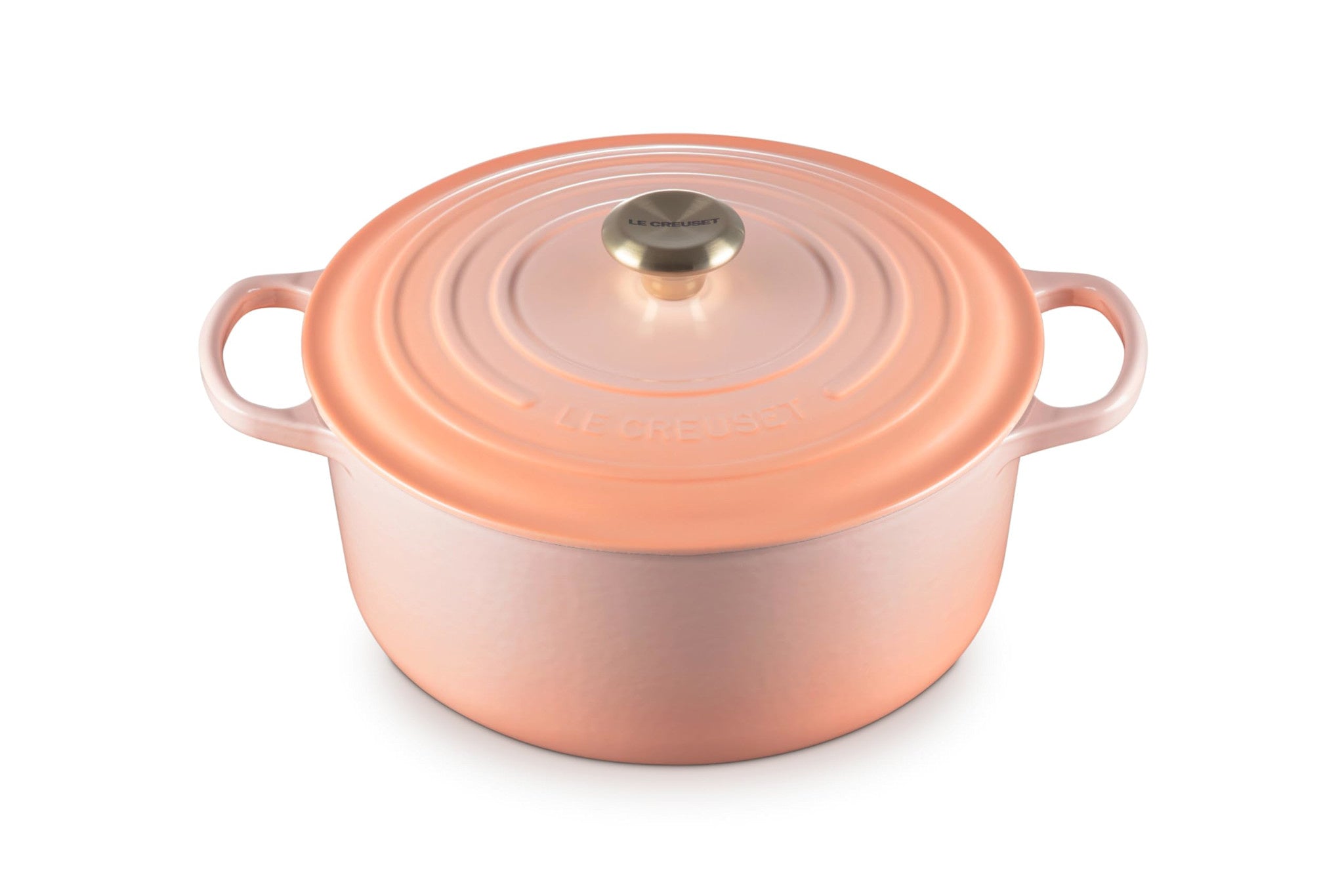 Signature Round Dutch Oven - Peche - 7.25 qt | Le Creuset