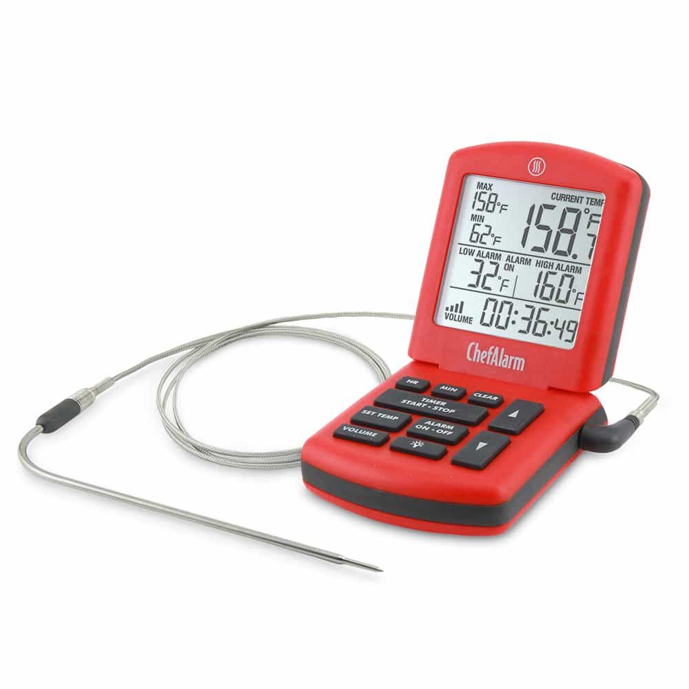 ChefAlarm Cooking Alarm Thermometer and Timer | Thermoworks