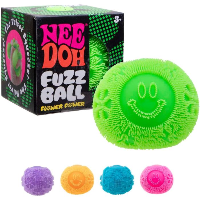 NEEDOH FUZZ BALL FLOWER POWER