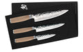 Premier Blonde 3 pc. Set: Paring 4", Utility 6.5", Chef's 8" in a boxed set. | Shun