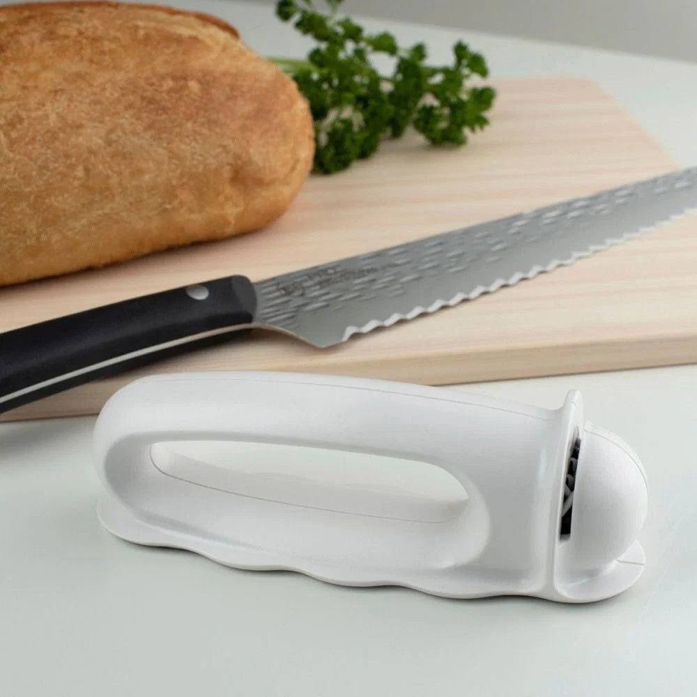 Pull Through Serrated Knife Sharpener (White) | Shun