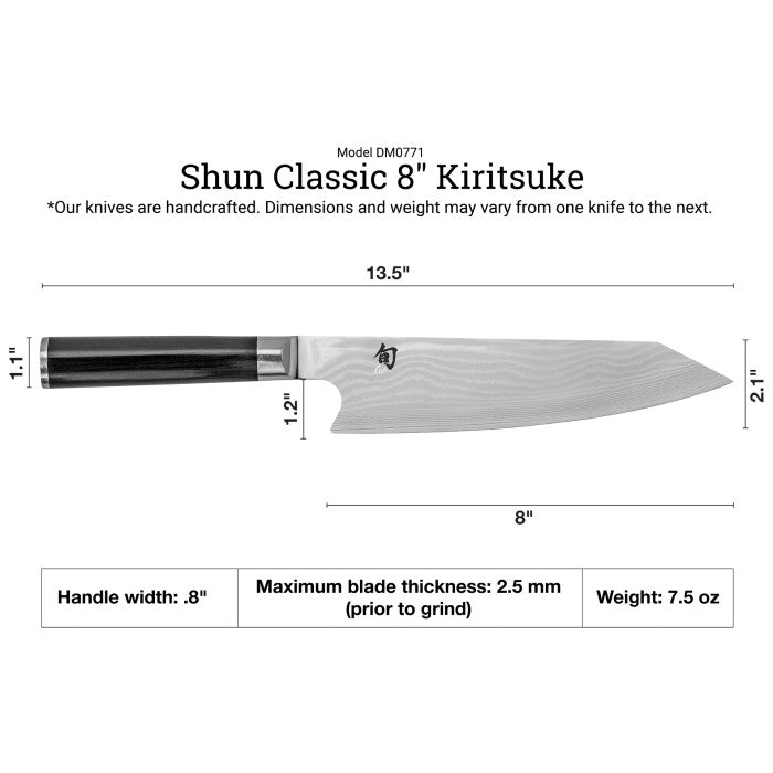 Classic Kiritsuke 8" | Shun