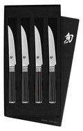 Classic 4 Pc Steak Knife Set: Four Steak Knives (DM0711) in a boxed set | Shun