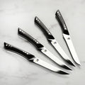 Shiranami 4pc Steak Set: Four Steak Knives (FRD0711) in a boxed set. | Shun