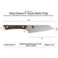 Kanso Asian Multi-Prep 5" | Shun
