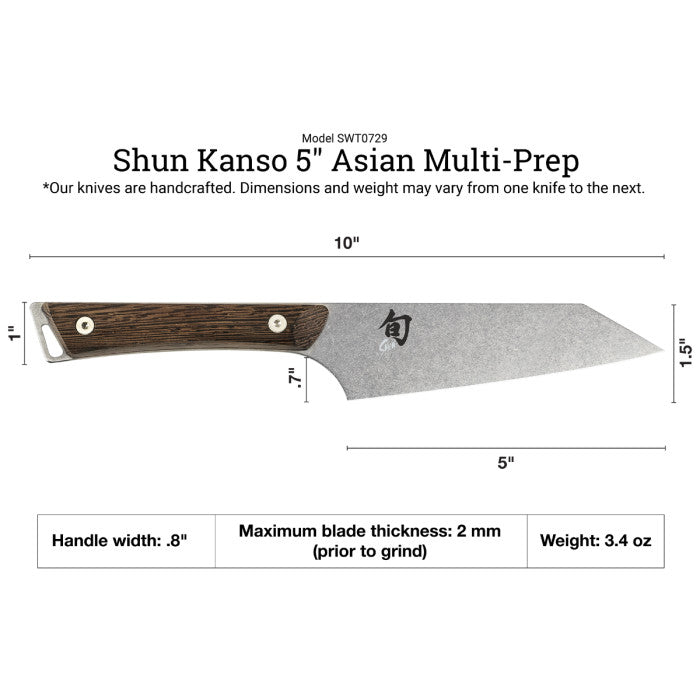 Kanso Asian Multi-Prep 5" | Shun