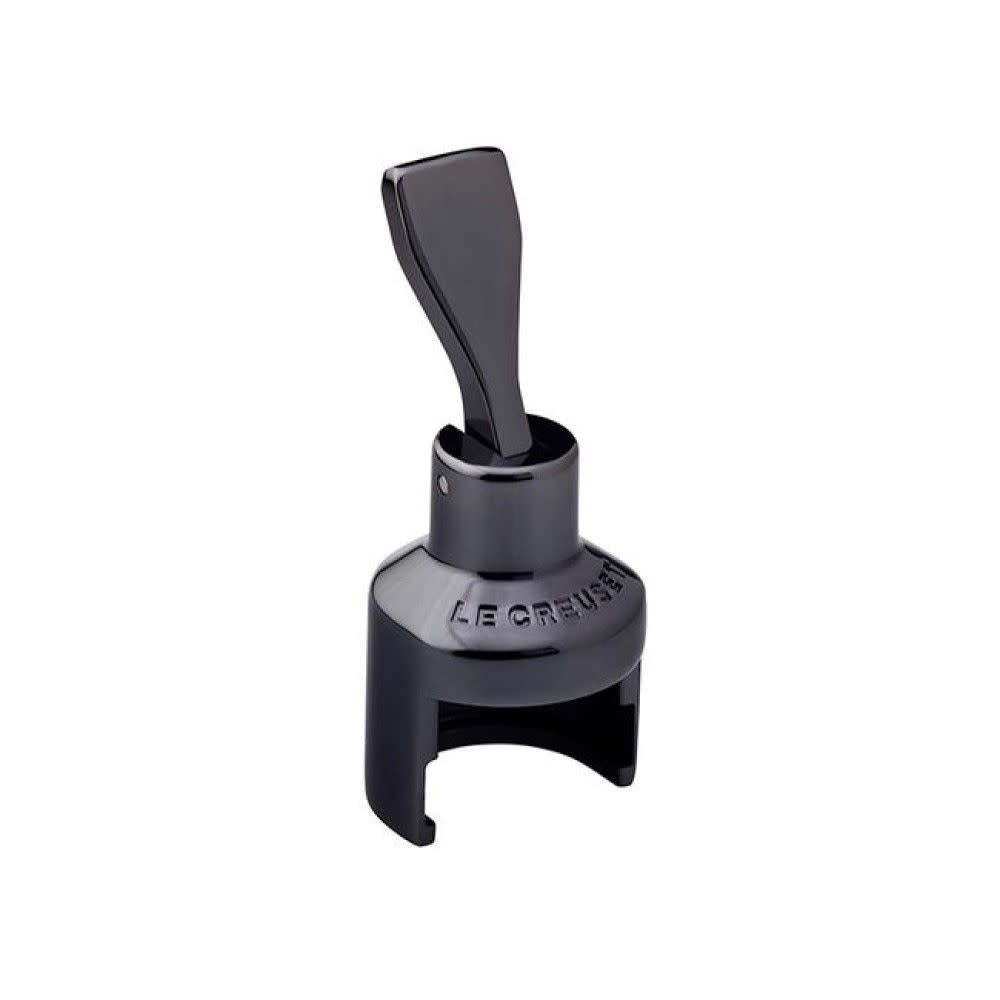 Champagne Crown Sealer - Black Nickel | Le Creuset