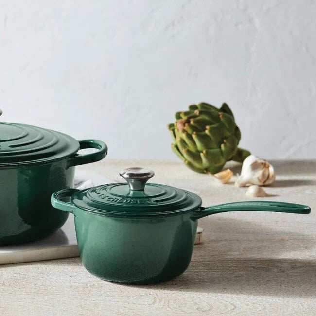 4 qt. Saucepan with Lid & Helper Handle | Le Creuset