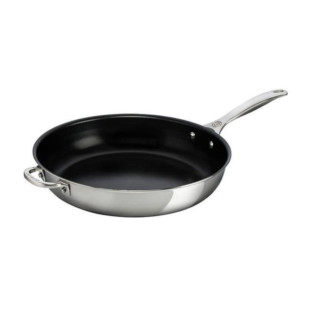 12.5" Nonstick Deep Fry Pan with Helper Handle - 12.5" | Le Creuset