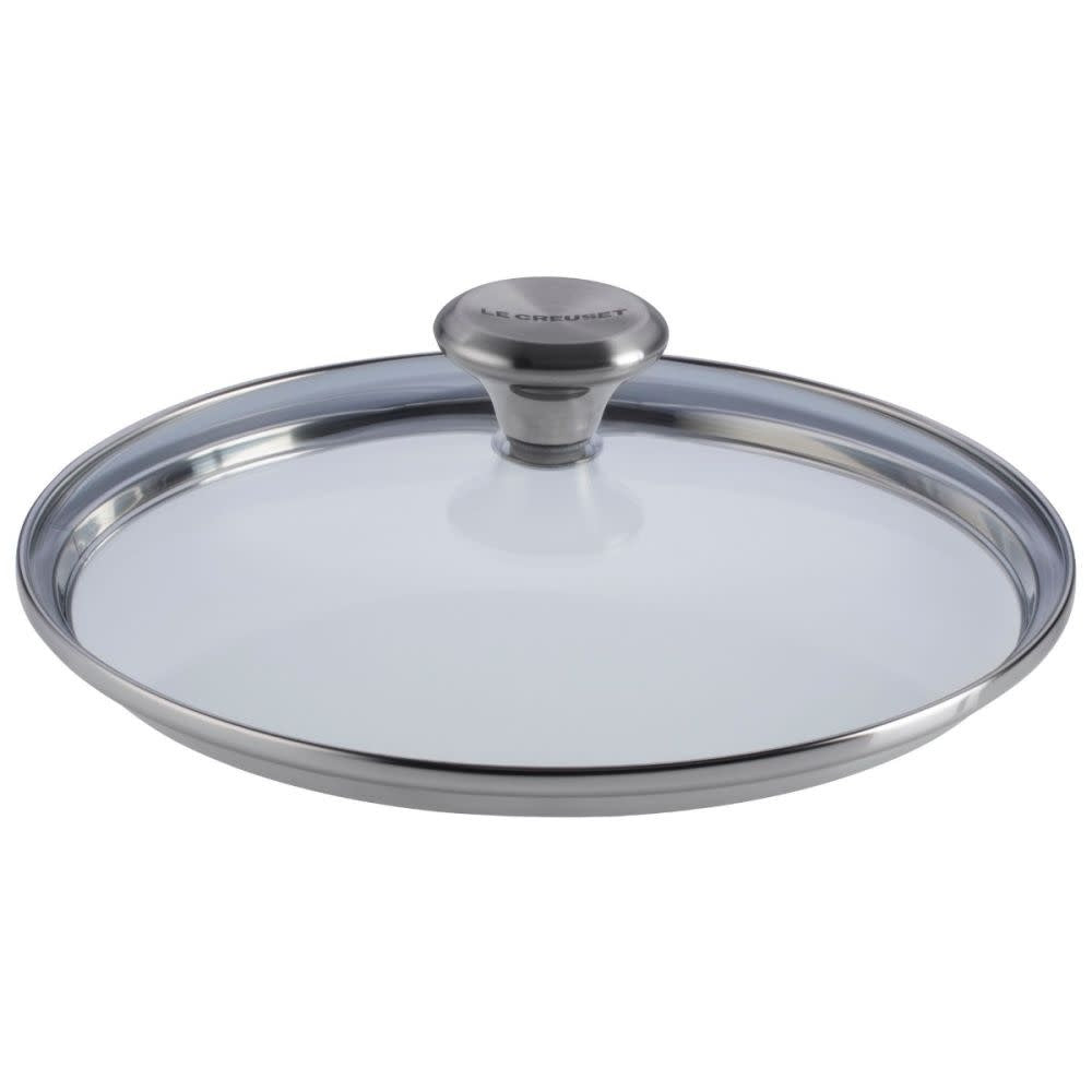 8" Glass Lid with Stainless Steel Knob (fits TNS & SS) - 8" | Le Creuset