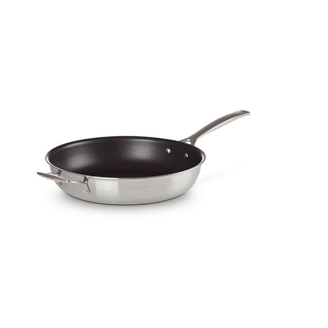 2 Piece Set Non-Stick Classic Stainless Steel (9.5" & 11" Fry Pan) | Le Creuset